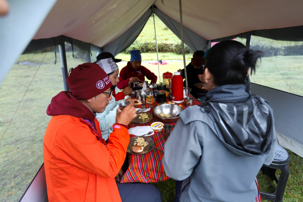 Abra Mojon Pass high-altitude view Vilcabamba